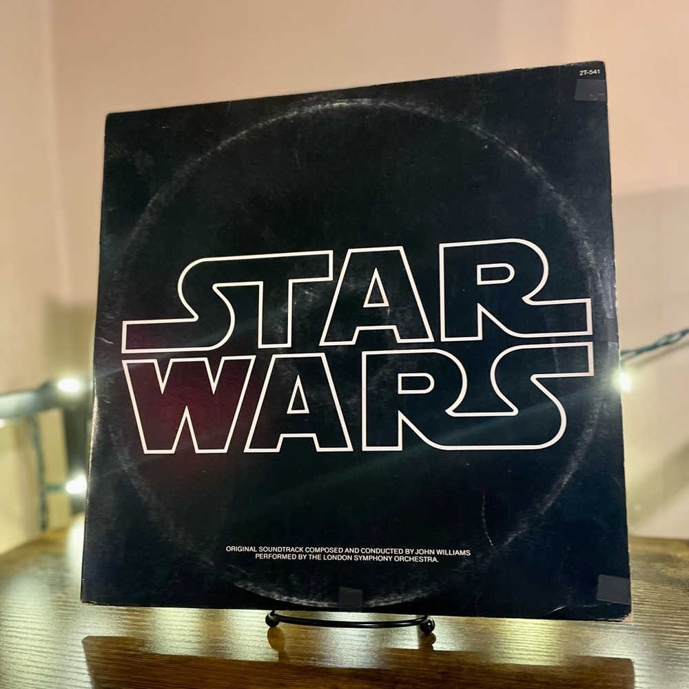 Vintage Star Wars Soundtrack Vinyl Record